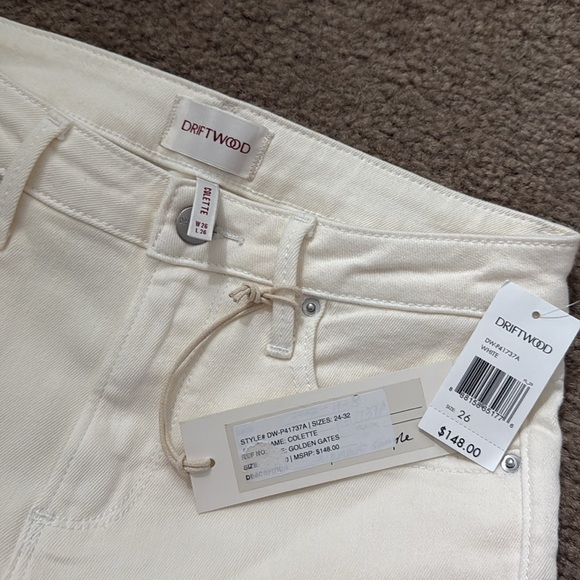 Driftwood‎ Colette Embroidered Crop Jeans Golden Gate - Picture 5 of 8